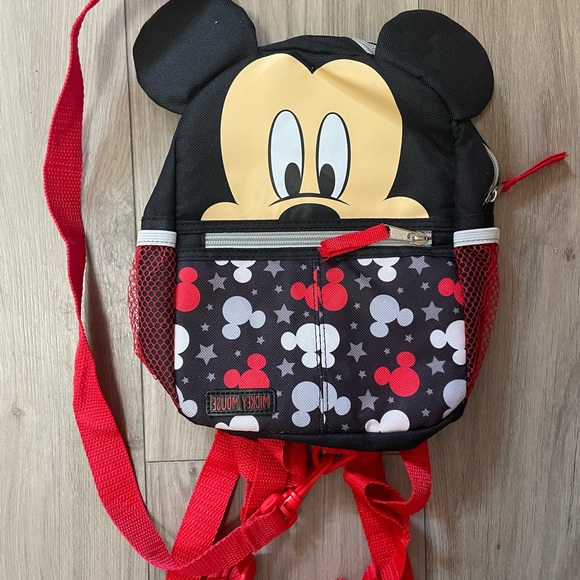 Disney Mickey Mouse  Harness Backpack/Diaper Bag for babies and toddlers, NWT - Picture 4 of 4